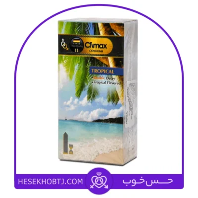 کاندوم تاخیری دوبل Tropical کلایمکس